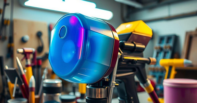 Pistola de pintura alta pressão: como escolher a melhor para seus projetos