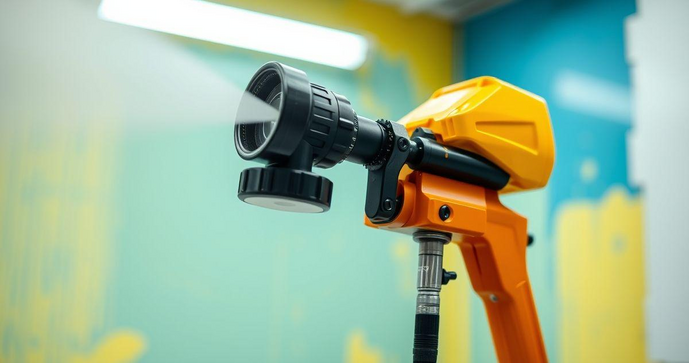 Pistola de pintura alta pressão é a escolha ideal para acabamentos profissionais e eficiência na pintura