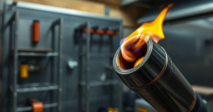 Bico 1/8 Chama a Gás Para Metalização e Suas Vantagens