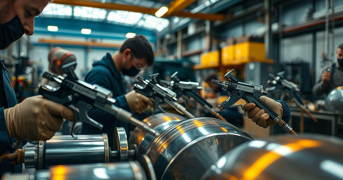 Como Comprar Pistola de Metalização 12e com Segurança e Economia