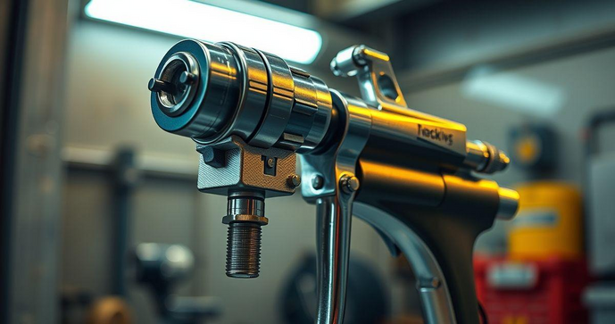 Pistola de metalização 12E em SP revoluciona o mercado